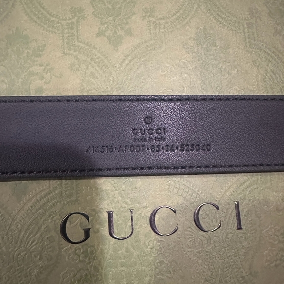 Gucci GG MARMONT WIDE BELT - Picture 3 of 4
